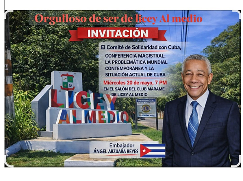 Invitación conferencia con Angel Arzuaga