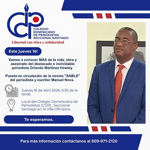 Secional del CDP Santiago invita a puesta en circulación el libro  Orlando Martinez