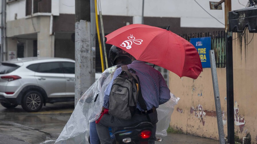 Lluvias se intensificarán a partir del mediodía de este jueves en gran parte del territorio nacional
