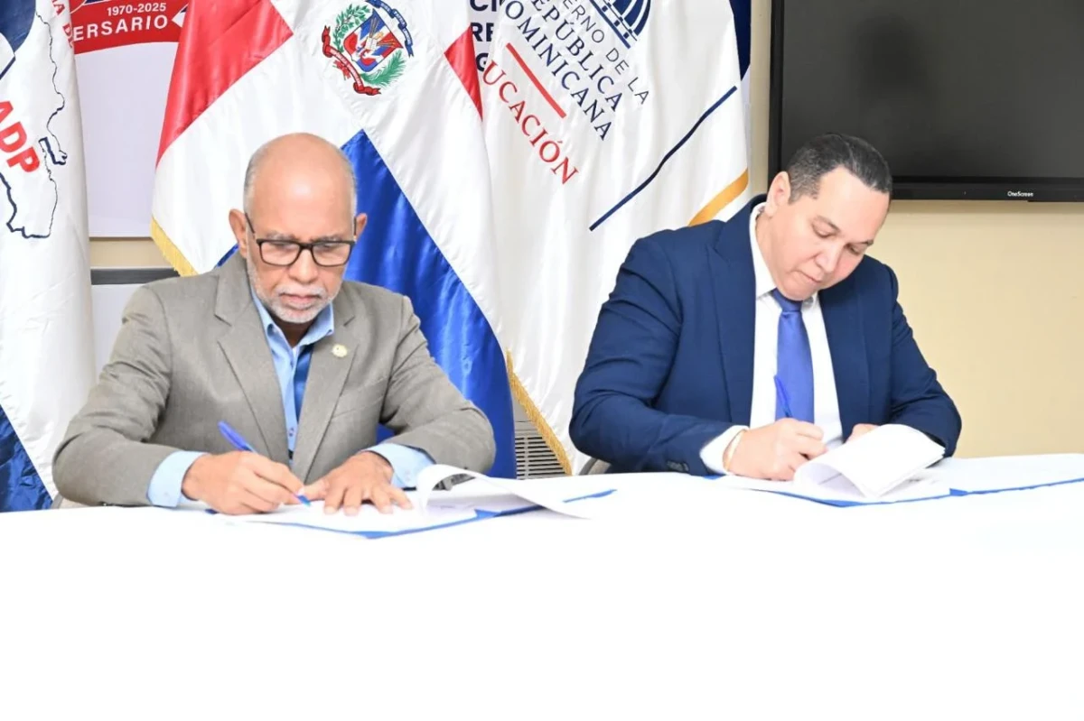 ADP e Ideice firman convenio en el marco de cooperación