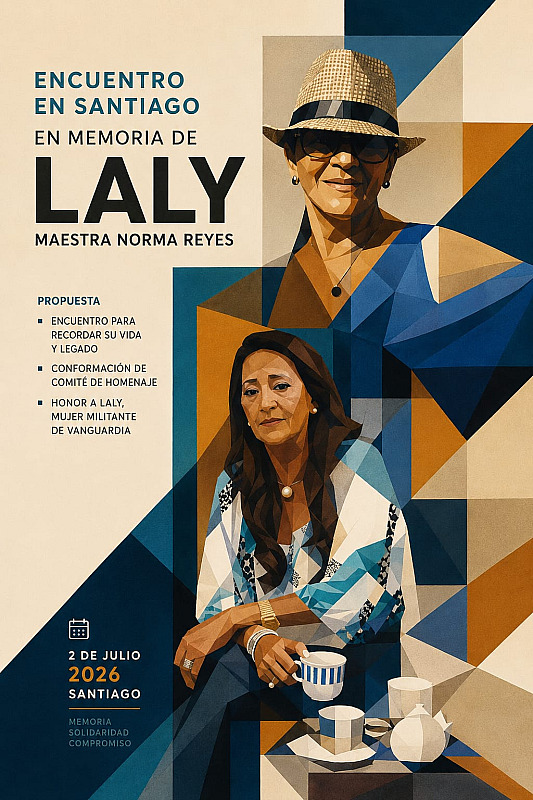 Comité de homenaje a Laly: En memoria a una maestra del compromiso revolucionario