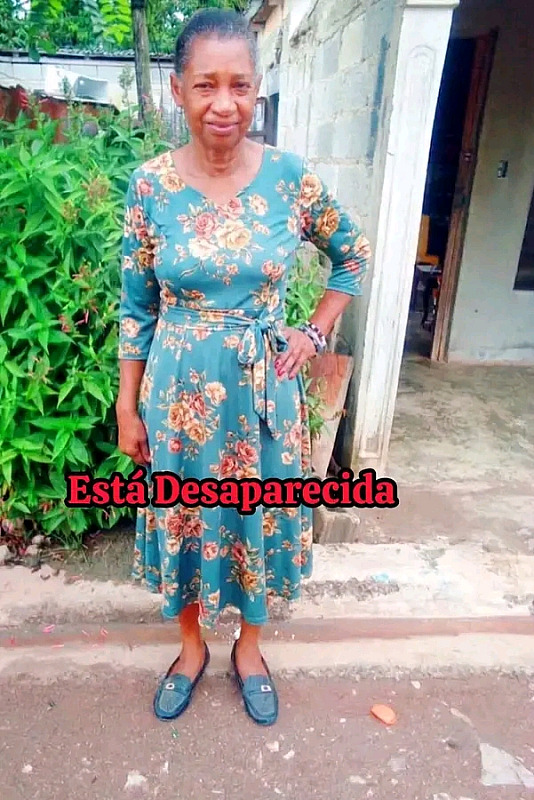 Esta desaparecida la señora Maria