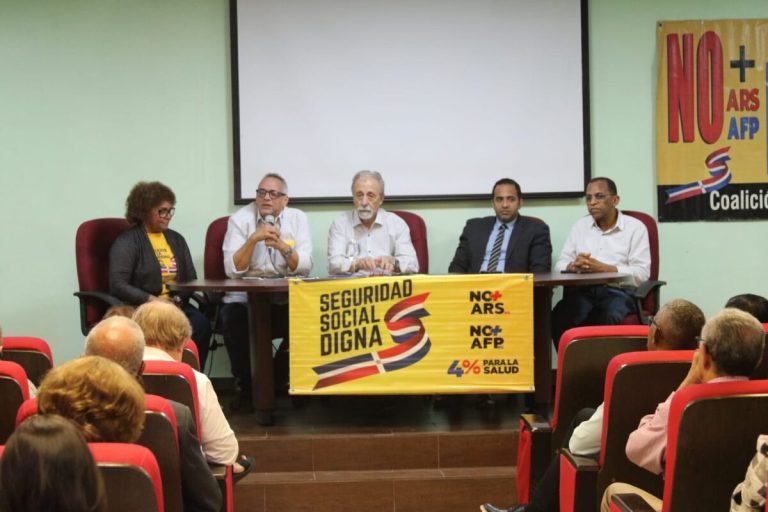 Coalicion por la Seguridad Social Digna pide Reformas a la ley 87-01