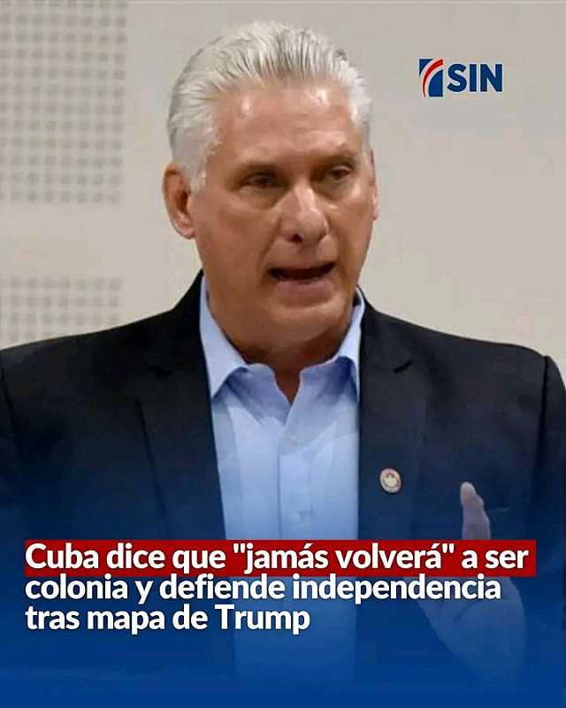.- El presidente de Cuba, Miguel Díaz-Canel, afirmó este martes que la isla “tiene claro que jamás volverá” a ser colonia de ningún «imperio», luego de