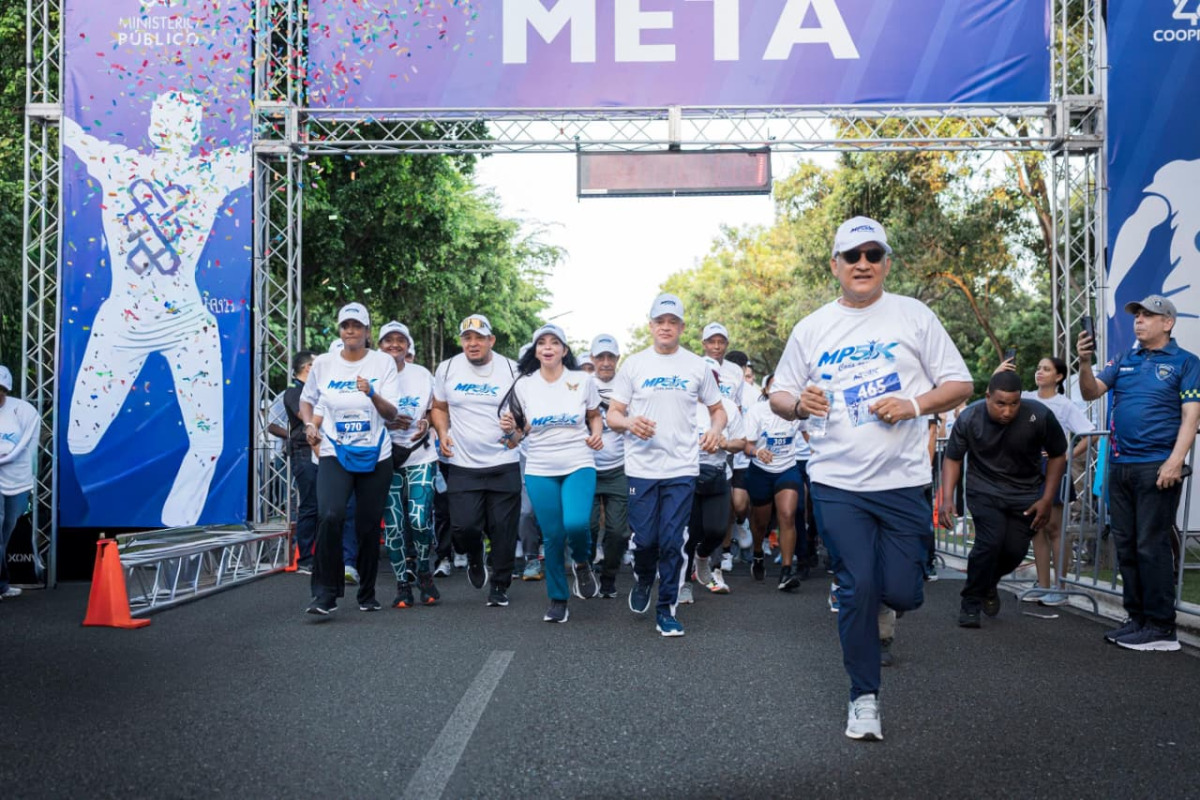 Ministerio Público celebra primera edición de la Carrera MP5K con activa participación de cientos de colaboradores de todo el país